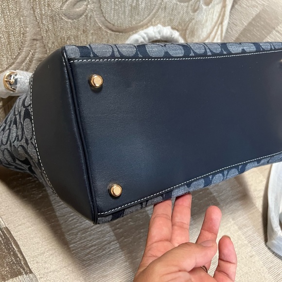 Denim Cleo Carryall - Picture 5 of 10